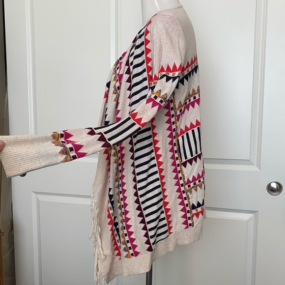 Aztec Pattern Cardigan - Picture 5 of 7